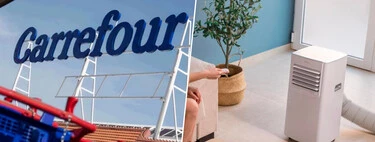 Carrefour rebaja hoy un aire acondicionado portátil perfecto para refrescar dormitorios y salones pequeños