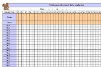 Mis días fértiles: tabla de temperatura basal para imprimir