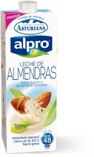 Las nuevas bebidas vegetales de Central Lechera Asturiana y Alpro