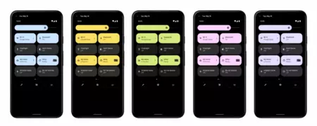 マテリアル クイックシステム設定もカスタマイズできます