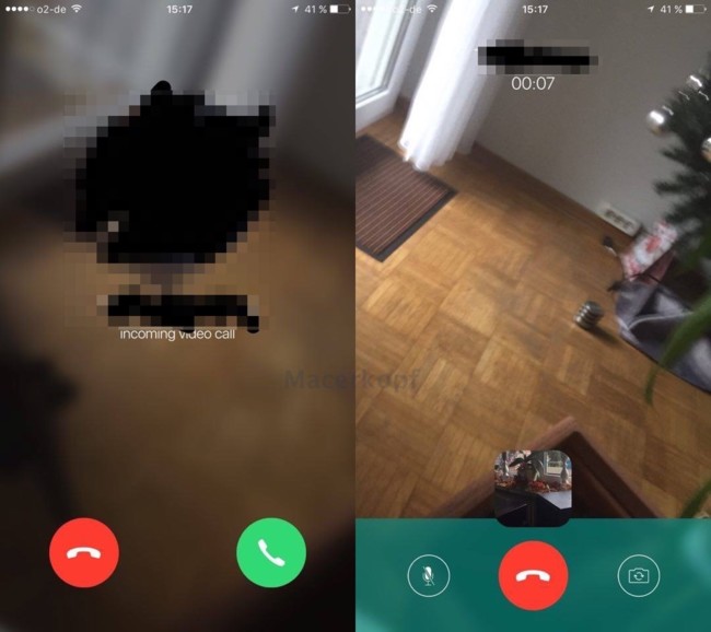 Whatsapp Videollamadas