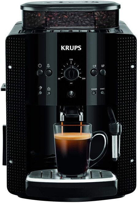 Krups Ea8108 Roma Cafetera Superautomatica 15 Bares Molinillo De Cafe Conico De Metal Con Seleccion De Cantidad E Intensidad De Cafe Boquilla De Vapor 2 Boquillas Incluye Kit Limpieza Krups Ea8108 Roma Cafetera Superautomatica 15 Bares Molinillo De Cafe Conico De Metal Con Seleccion De Cantidad E Intensidad De Cafe Boquilla De Vapor 2 Boquillas Incluye Kit Limpieza