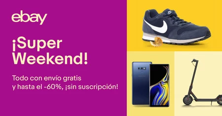 Las 14 mejores ofertas del Super Weekend de eBay: rebajas en móviles, televisores y tablets 