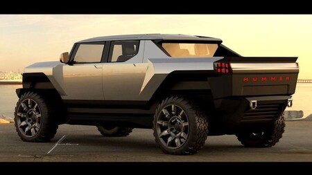 General Motors sigue más que orgullosa de su Hummer EV y nos muestra otro de los bocetos iniciales de su diseño