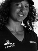 Elena Rosell en Moto2 con la Federación Catarí de Motociclismo