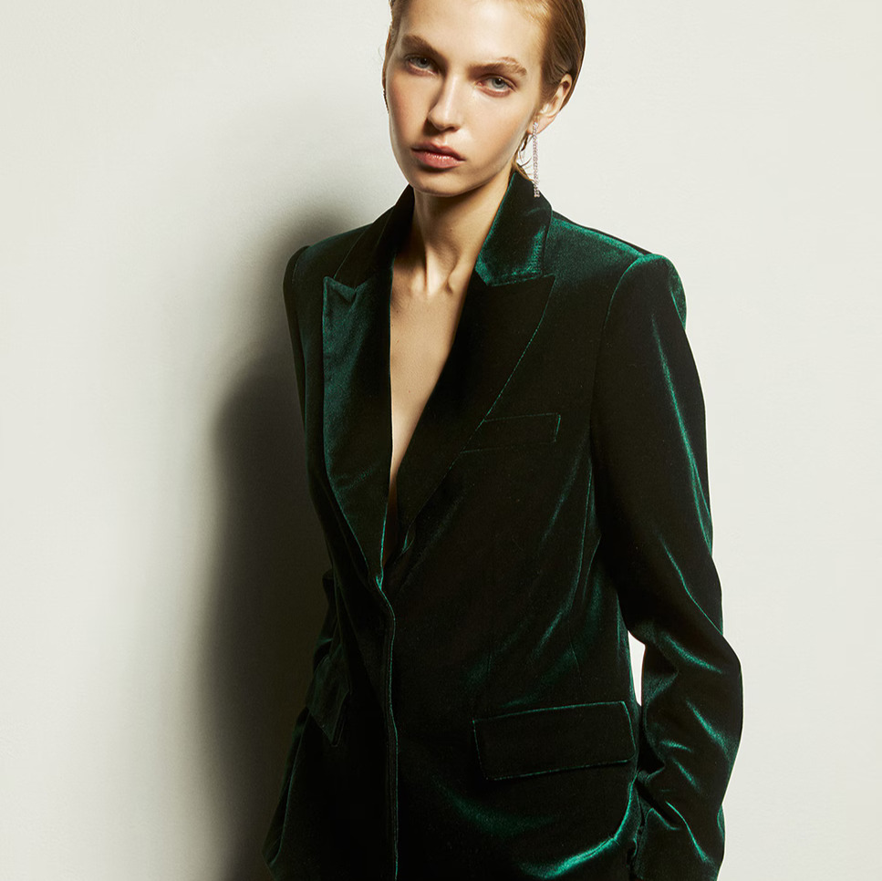 Sfera - Blazer terciopelo.