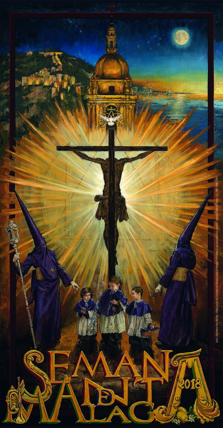 Cartel Semana Santa Málaga 2018