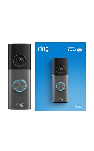 Timbre con cámara Ring Pro 4K cableado