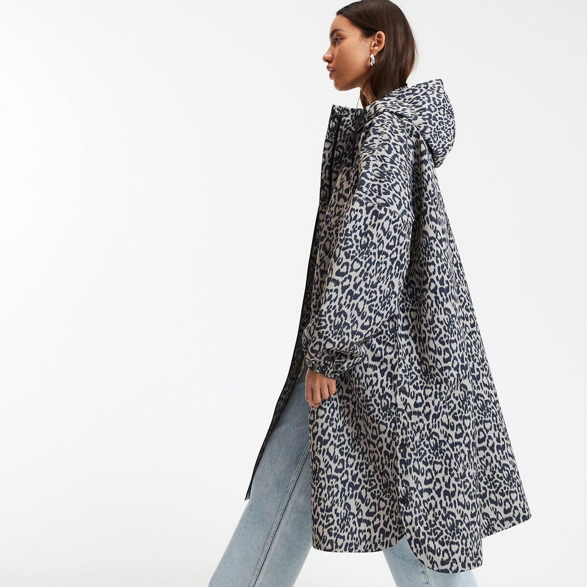  LA REDOUTE COLLECTIONS
Cortavientos oversize, maxi, largo y estampado con capucha