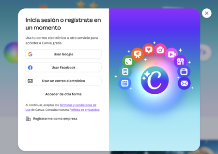Inicio de sesión