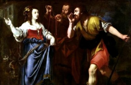 Rahab y los emisarios.