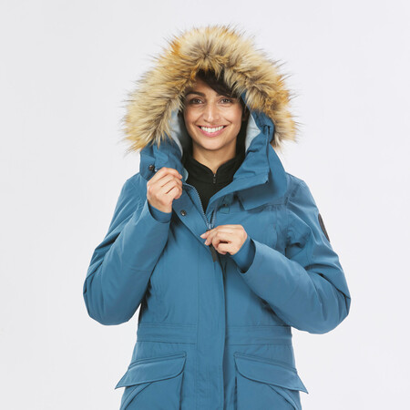 Parka De Montana Y Nieve Impermeable Mujer Quechua Sh900