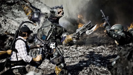 Así se hizo el anuncio de 'Halo: ODST' con personas