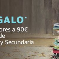 10 euros de regalo en los Libros de texto con Amazon