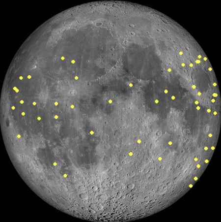 Imactos en la luna