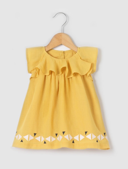 Vestido Mostaza Bebe Rebajas