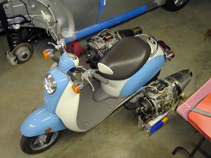Primero fue el Jet Beetle y ahora toca la Jet Scooter