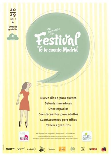 El Festival Yotecuento Madrid llenará la ciudad de historias durante una semana