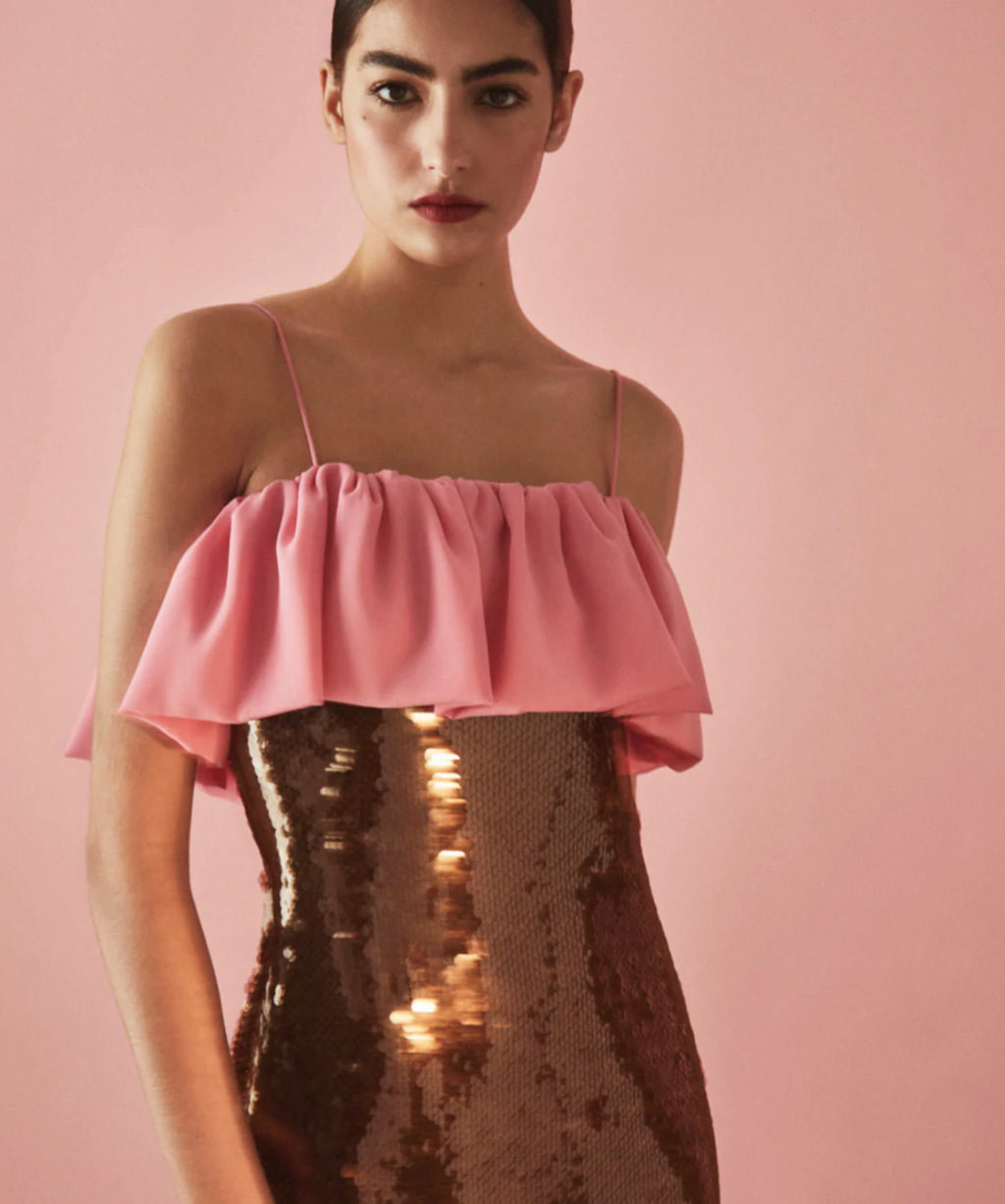 17 vestidos de invitada de lentejuelas para lucir en un boda y en una fiesta