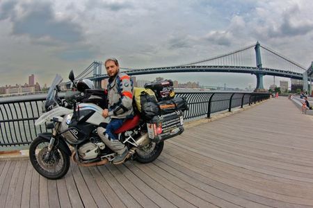 América en moto. Final de la vuelta al mundo. Regreso a España.