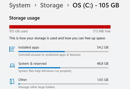storage