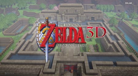 El mapa de The Legend of Zelda: A Link to the Past es recreado por completo en Dragon Quest Builders 2