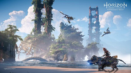 Horizon Forbidden West: el salto gráfico desde el original luce en la belleza del agua hasta en la propia Aloy