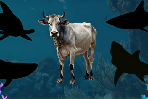 En China arrojaron a una vaca a las profundidades del mar. Descubrieron ocho criaturas que ni siquiera deberían estar ahí 