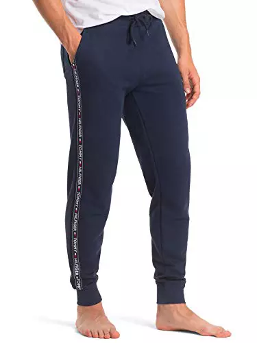Tommy Hilfiger Hombre Pantalón de Chándal Sweatpants Largo