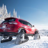 Nissan Rogue Warrior concept: un X-Trail con orugas para nieve