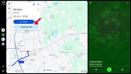 Google Maps Android Auto