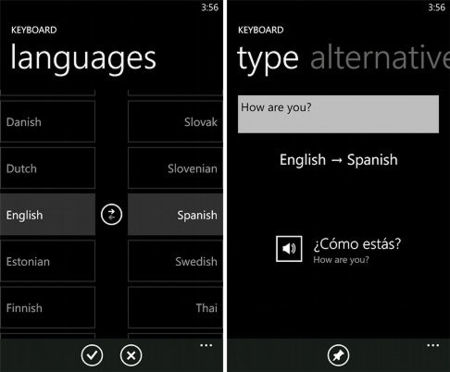 Actualización interesante de Bing Translator para Windows Phone
