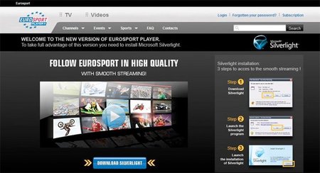 Para ver Superbikes, el Player de Eurosport