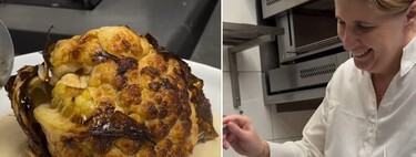 Mejor que la pasta: esta chef francesa de dos estrellas Michelin enseña a cocinar la coliflor al estilo “cacio e pepe” 