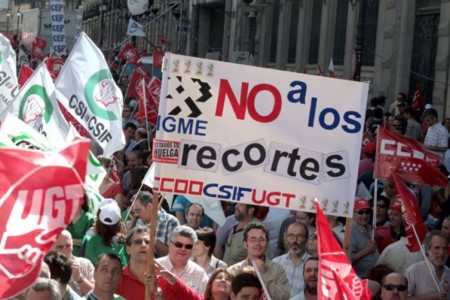 Huelga Funcionarios Calle Alcala Jose Gonzalez 2 640x640x80