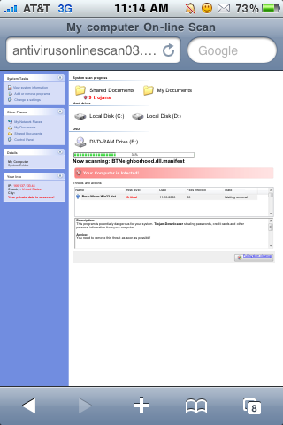Virus en mi iPhone