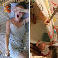 Una mujer documenta el día a día de la maternidad para que lo vean los que creen que no hace nada en casa