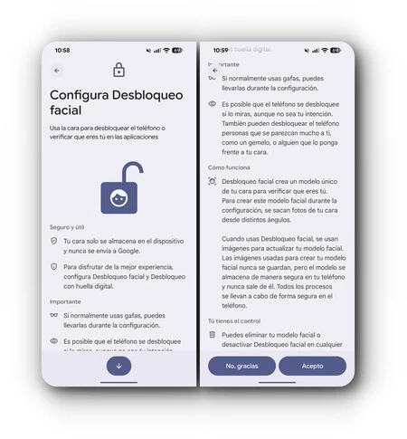 Android Desbloqueo Facial