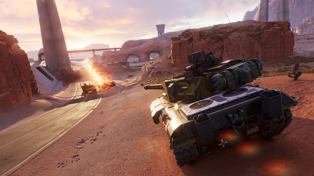 Jugar a World of Tanks: Heat es como el meme de Carlos Ballarta: Técnicamente no hay nada malo, pero como que algo no cuadra