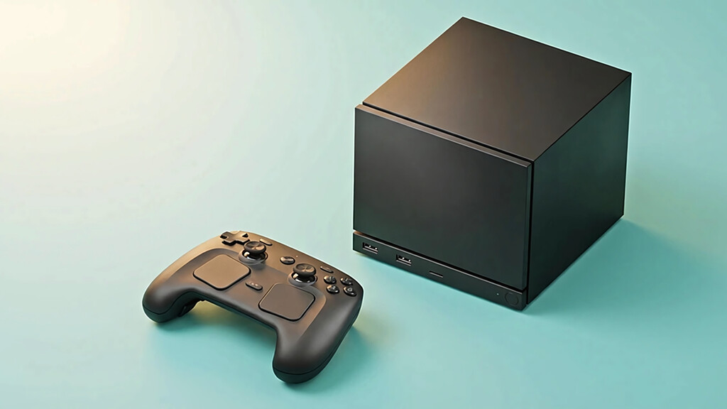 Shuhei Yoshida probando la Steam Machine