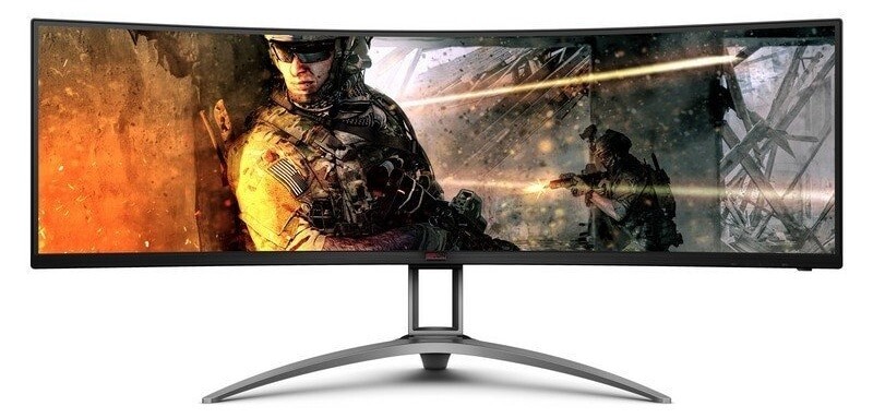 AOC presenta el Agon AG493UCX2, un monitor ultrapanorámico y curvo, de 49 pulgadas con 165 Hz y USB Tipo C