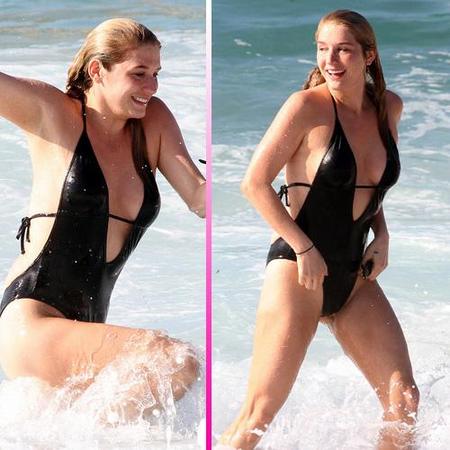 Ke$ha disfruta de un día de playa