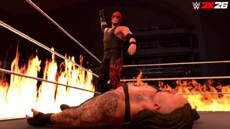 Wwe 2k26 Kane And Undertaker Inferno Match