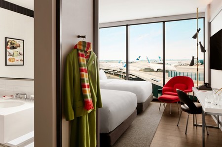 Una vieja terminal del aeropuerto JFK se reinventa como un hotel de aire retro