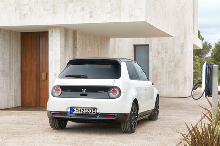 Honda e 2020 trasera