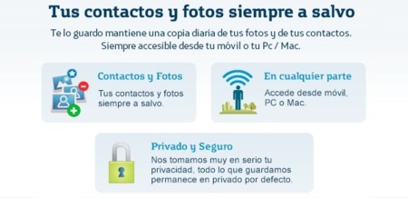 Te lo guardo, el nuevo servicio de Movistar para guardar fotos y contactos en la nube
