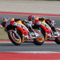 ¡Se ha hecho de rogar! Marc Márquez y Dani Pedrosa estrenan la primera evolución del motor 2017