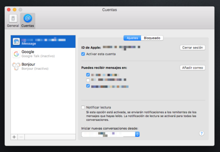 Configurar Imessage Mac