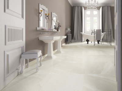 Mármol y oro: una decoración de lujo a precio low cost 