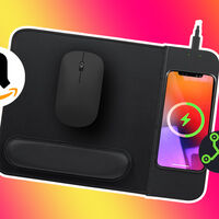 Un mousepad que te ahorra espacio: también es cargador inalámbrico y está en Amazon